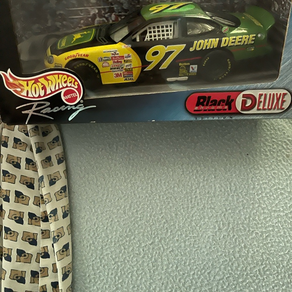 NASCAR Diecast 1/43 John Deere #97 , Black Chrome Deluxe Edition! New in box! - Picture 4 of 6
